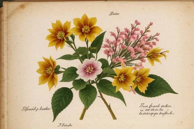 Illustration Fleurs de Bach