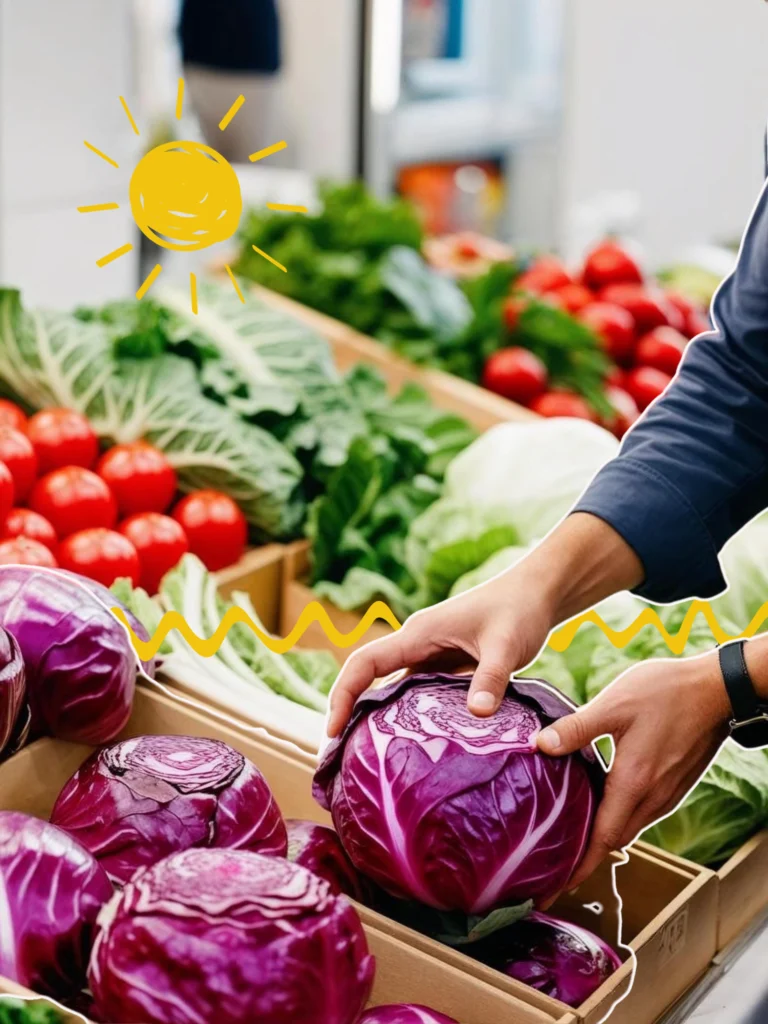 Chou rouge de saison