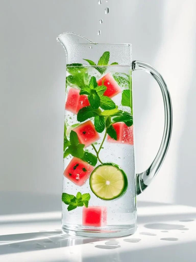 A-clean_-minimalist-photo-of-a-tall-glass-pitcher-filled-with-clear-water_-infused-with-fresh-mint-