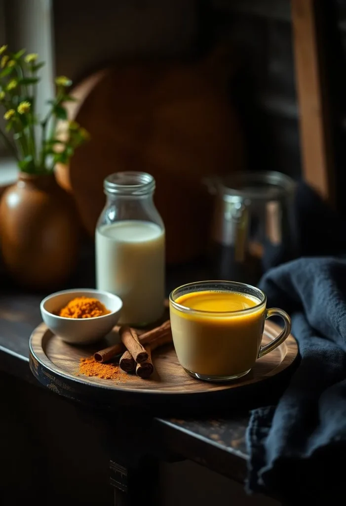 Versement d’eau chaude avec citron et gingembre dans une tasse sur plan de travail en bois avec herbes aromatiques